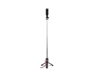 Hama I Trípode para Smartphone, Negro | Fancy Stand 70 II, Palo Selfie teléfono móvil, trípode Viaje, Altura MAX. 70 cm, Bluetooth