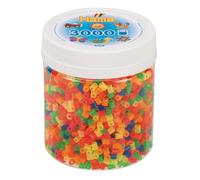 Hama Jouetprive String Beads in Potje - Neon Mix (51), 3000pcs.