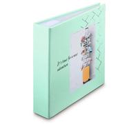 Hama journey álbum de foto y protector color menta 200 hojas 10 x 15