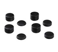 Hama - Juego de tapas para mandos de control 8 en 1 (para PS4, 4 x XXL y 4 tapones de pulgar clásicos para un mejor agarre, tapas de protección analógica), color negro