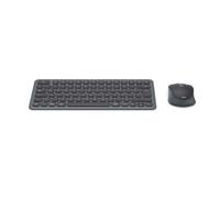 Hama - Juego de Teclado y ratón inalámbrico, multidispositivo con Bluetooth | Teclado y ratón para PC, smartphone, tableta, pequeño, teclas de tijera silenciosas, teclas multimedia
