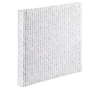 Hama Jumbo Graphic Stripes 30x30 80 White Pages 7238 Álbumes de Fotos, Multicolor, Único