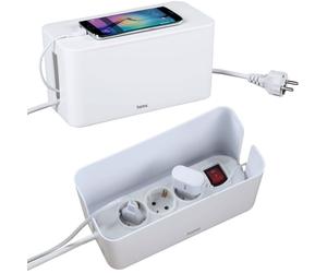 Hama Kabelbox Kabelkasten Gestor Cable Caja de Carga Kabel-Organizer