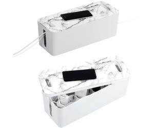Hama Kabelbox Seda Gestor Cable Caja de Carga Kabel-Organizer Gestión Cableado