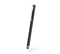 HAMA | Lápiz Capacitivo Easy para Tablets y Smartphones (Punta de lápiz suave, Uso Preciso, Con clip para sujetarlo fácilmente, Universal) Color Negro