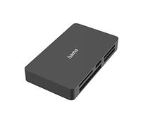 Hama | Lector de Tarjetas USB 3.0 (65 en 1, USB-A, para concectar pc, macbook) Color Negro