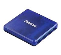 Hama Lector multitarjetas USB-2.0, SD/microSD/CF, Azul
