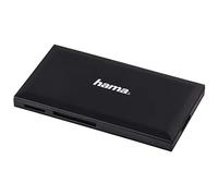Hama |Lector Universal de Tarjetas de memória, Negro | CompactFlash Tipo I, Memory Stick (TM) & Duo (TM), Memory Stick Pro & Duo (TM), microSD, SDHC, SDXC, Tarjeta SD, SDHC & SDXC