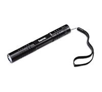 Hama | Linterna LED (100 Lm, Alcance de 75m, Correa de mano, Para actividades al aire libre), Color Negro