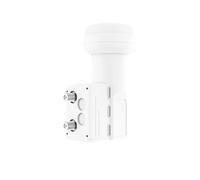 Hama | LNB Universal Twin 2 Salidas 0,3 dB HD 4K Antena Satélite