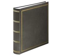 Hama Londres Álbum de Fotos, Piel sintética de Poliuretano, Gris, 30 x 30 cm