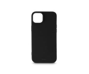 Hama MagCase - Carcasa para iPhone 15 (carcasa trasera para Apple MagSafe, resistente a los arañazos, protección adicional para cámara y pantalla, compatible con carga inalámbrica, suave), color negro