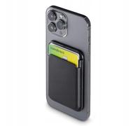 Hama MagSafe - Cartera para iPhone 12/13/14/15, Compatible con MagSafe (magnética, Fina, 2 Ranuras para Tarjetas, Cartera Delgada, Tarjetero, Tarjetero, Cartera para Apple iPhone, Cartera de Piel
