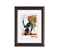 Hama Malaga - Marco (Single picture frame, Café expreso, De plástico, 10 x 15 cm)