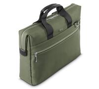 Hama | Maletín para portátil 13,3 pulgadas (funda protectora ordenador resistente acolchada compartimento tablet 12,9 bolso portátil 14,1 pulgadas bandolera ajustable ligera trabajo 10 litros) verde
