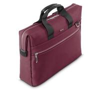 Hama | Maletín para portátil 13,3 pulgadas (funda protectora ordenador resistente acolchada compartimento tablet 12,9 bolso portátil 14,1 pulgadas bandolera ajustable ligera trabajo 10 litros) rojo