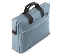 Hama | Maletín para portátil 13,3 pulgadas (funda protectora ordenador resistente acolchada compartimento tablet 12,9 bolso portátil 14,1 pulgadas bandolera ajustable ligera trabajo 10 litros) azul