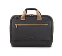 Hama |Maletín para portátiles de hasta 41cm (16.2") (Mochila ordenador portátil ultra ligera, 100% poliéster reciclado, ideal apra trabajo) Negro