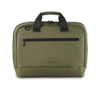 Hama |Maletín para portátiles de hasta 41cm (16.2") (Mochila ordenador portátil ultra ligera, 100% poliéster reciclado, ideal apra trabajo) Verde Oliva