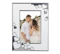 Hama Marco de fotos 13 x 18 cm, formato vertical, horizontal, para colgar, soporte para colgar, 13 x 18 cm, color blanco