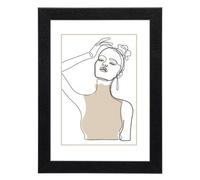 Hama Marco de madera Copenhague 13 x 18 cm negro