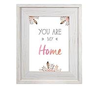 Hama | Marco Fotos Nivala Madera (13x18 cm, vertical o horizontal, soporte de mesa) Color blanco