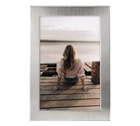 Hama Marco de fotos de 10 x 15 cm (marco de fotos, vertical, formato horizontal, para colgar, soporte para colgar, soporte para colgar, terciopelo, parte trasera de terciopelo, cristal, formato de