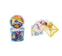 Hama Maxi Pot 600 perles Pastel Color Actividades Creativas, Multicolor (161-085