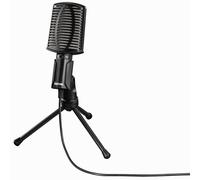 Hama Mic Allround USB Micrófono De Mesa Micrófono De Mano Con Soporte Para PC