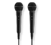 Hama - Micrófono Dinámico ``Karaoke´´ 2uds 00046002