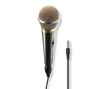 Hama Micrófono Dynam. Vocal Pro, cable de 6,35 mm, 3 m, interr. mrche/parada