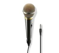 Hama Micrófono Dynam. Vocal Pro, cable de 6,35 mm, 3 m, interr. mrche/parada