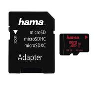 Hama microSDXC 128GB memoria flash Clase 3 UHS-I - Tarjeta de memoria (128 GB, MicroSDXC, Clase 3, UHS-I, 80 MB/s, Negro)