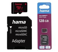 Hama MicroSDXC 128GB UHS Speed C3 UHS-I 80MB/s + Adaptador/Foto