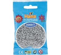 Hama Mini-Bügelperlen 2000 en Bolsa Gris Claro