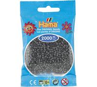 Hama Mini-Bügelperlen 2000 en Bolsa Gris Oscuro
