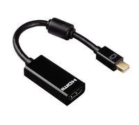 Hama Mini DisplayPort a HDMI Adaptador Cable 4K Para Surface Pro Book Negro