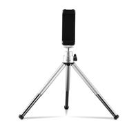 Trípode Hama Fancy 2en1 mini compacto plata para móvil y cámara