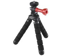 Hama | Mini Trípode para GoPro y Cámaras de Fotos, Negro