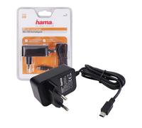 Hama 00088473 - Cargador (Interior, USB, 5 V, 1,4 m, Negro)