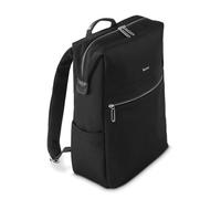 Hama | Mochila para portátil 16,2 pulgadas (funda protectora ordenador resistente acolchada compartimento tablet 12,9 bolso portátil 15,6 pulgadas ergonómica ligera maleta trabajo 17 litros) negro
