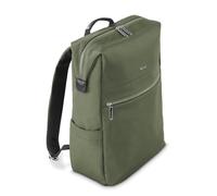 Hama | Mochila para portátil 16,2 pulgadas (funda protectora ordenador resistente acolchada compartimento tablet 12,9 bolso portátil 15,6 pulgadas ergonómica ligera maleta trabajo 17 litros) verde