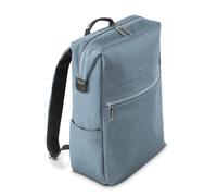 Hama | Mochila para portátil 16 pulgadas (funda protectora ordenador resistente acolchada bolso portátil 15,6 pulgadas carcasa protectora laptop macbook escolar ajustable ligera trabajo oficina) azul