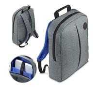 Hama Mochila para Portátil Genua 15,6″ (40 cm) Gris - Resistente al agua, Compartimento Acolchado, Bolsillos Organizadores, Diseño Ligero y Moderno para Oficina y Universidad