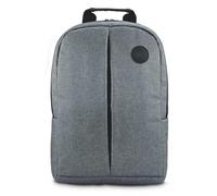 Hama Mochila para Portátil Genua 15,6″ (40 cm) Gris - Resistente al agua, Compartimento Acolchado, Bolsillos Organizadores, Diseño Ligero y Moderno para Oficina y Universidad
