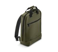 Hama |Mochila para portátiles de hasta 41cm (16.2") (Mochila ordenador portátil ultra ligera, 100% poliéster reciclado, ideal apra trabajo) Verde
