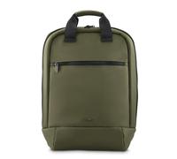 Hama |Mochila para portátiles de hasta 41cm (16.2") (Mochila ordenador portátil ultra ligera, 100% poliéster reciclado, ideal apra trabajo) Verde