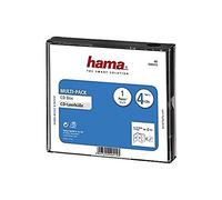 Hama Multipack CD Jewel Case (tiene 4 CDs en 1 Funda)