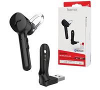 Hama MyVoice 1300 Auriculares Bluetooth In-Ear con Base USB Negro