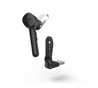 Hama MyVoice1300 - Auriculares Micro Mono Bluetooth® (Ancho de Banda 20Hz-20kHz, Micro Ancho de Banda de 100Hz-10 kHz, 2 Horas para 4 Horas de autonomía, Control de Voz), Color Negro